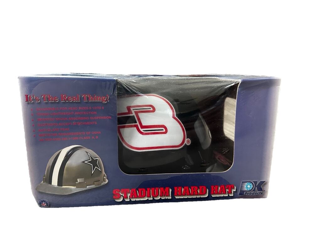 Vintage New PK Products Stadium Hard Hat Dale Earnhardt Sr. #3 NIP